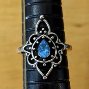 New Retro Hollow Lotus Ring, T1B6M